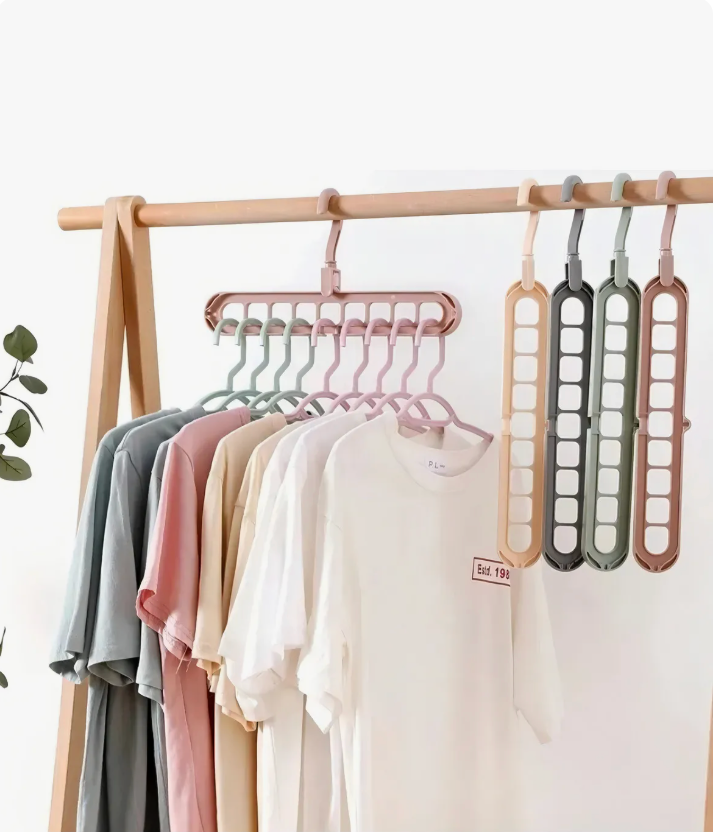 PACK 4 Percheros Colgador Gancho De Ropa